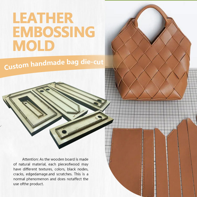 Leatherwork Machine - แม่พิมพ์ตัดหนังเหล็กกล้าคาร์บอนสูง ทนทานต่อการสึกหรอ สำหรับเครื่องตัดหนังแบบกดมือ ใช้ได้ทั่วไปสำหรับตัดหนังทำกระเป๋า