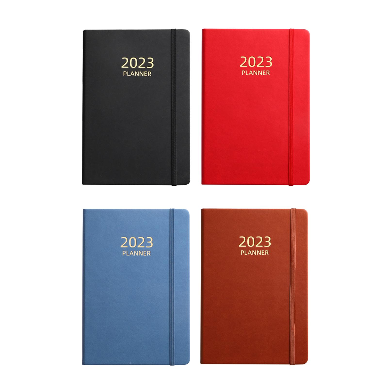 A5 ไดอารี่โน้ตบุ๊ค,2023 วารสาร - Leather Work Diary Covers บทวิจารณ์และราคา