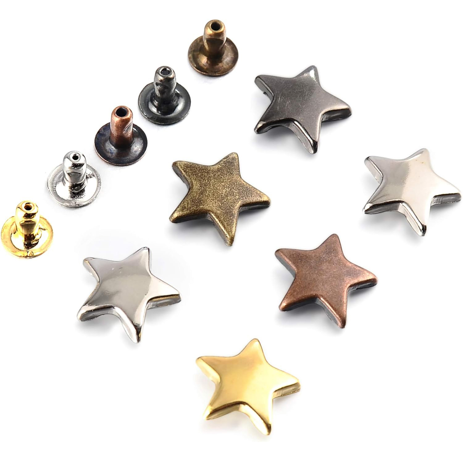 หมุดย้ำรูปดาวสีเทาเมทัลลิก 50/ - Rivet Setter Tool บทวิจารณ์และราคา