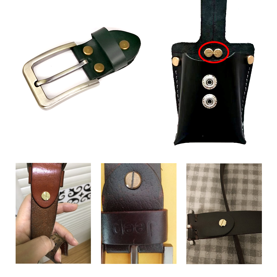 10 ชิ้นหนัง Craft ชิคาโกสกรูรอ - Rivet Setter Tool บทวิจารณ์และราคา