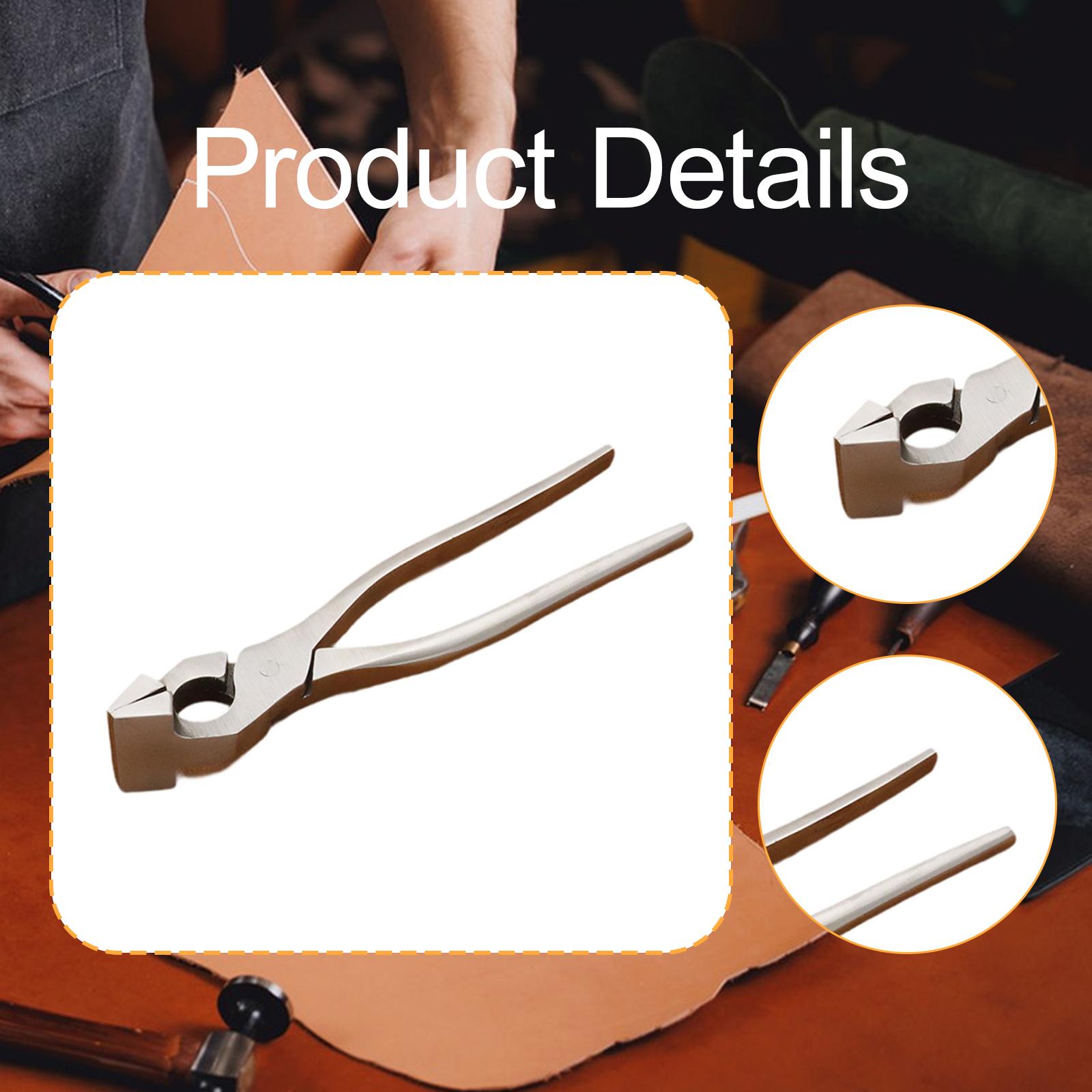 คีมปรับและกดแบน ทำจากเหล็กโครเ - Leatherwork Hand Press บทวิจารณ์และราคา